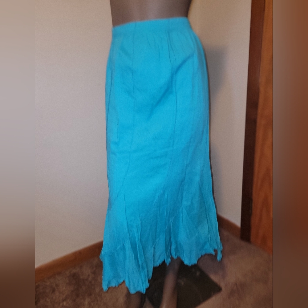 St John's Bay Woman's Long Cotton Skirt Size L